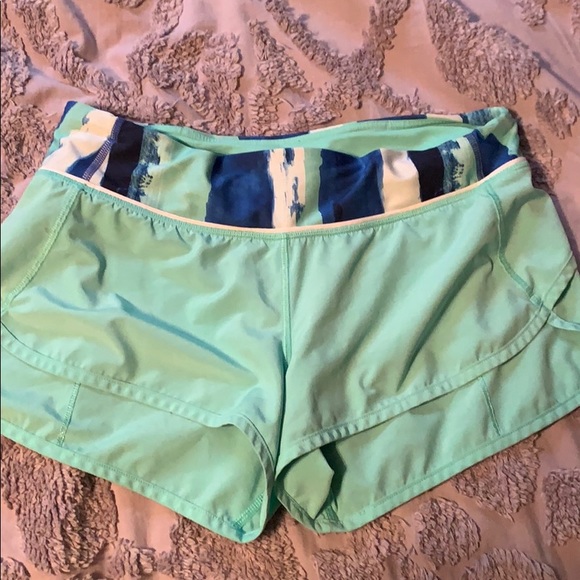 lululemon athletica Pants - Turquoise Speed Lululemon shorts